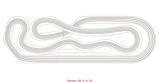 1/64 Scale Slot Car HO Race Tracks