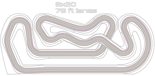 Slot Car Track - Portimao 8'x20'